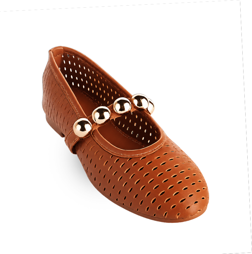 Laser-Cut ballerinas