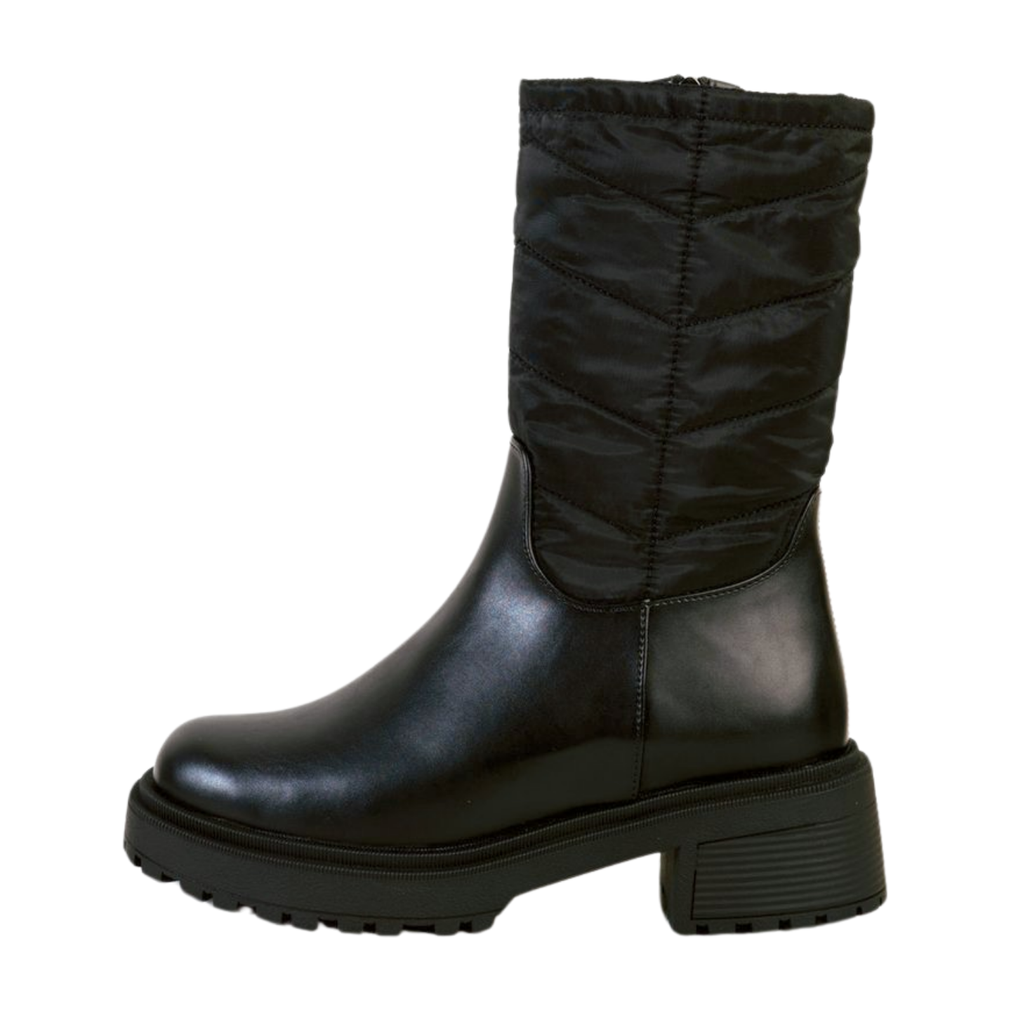 Half black outlet boots