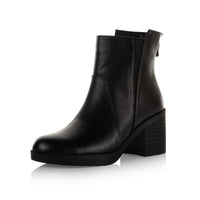 Heeled Ankle Asymmetric Boots