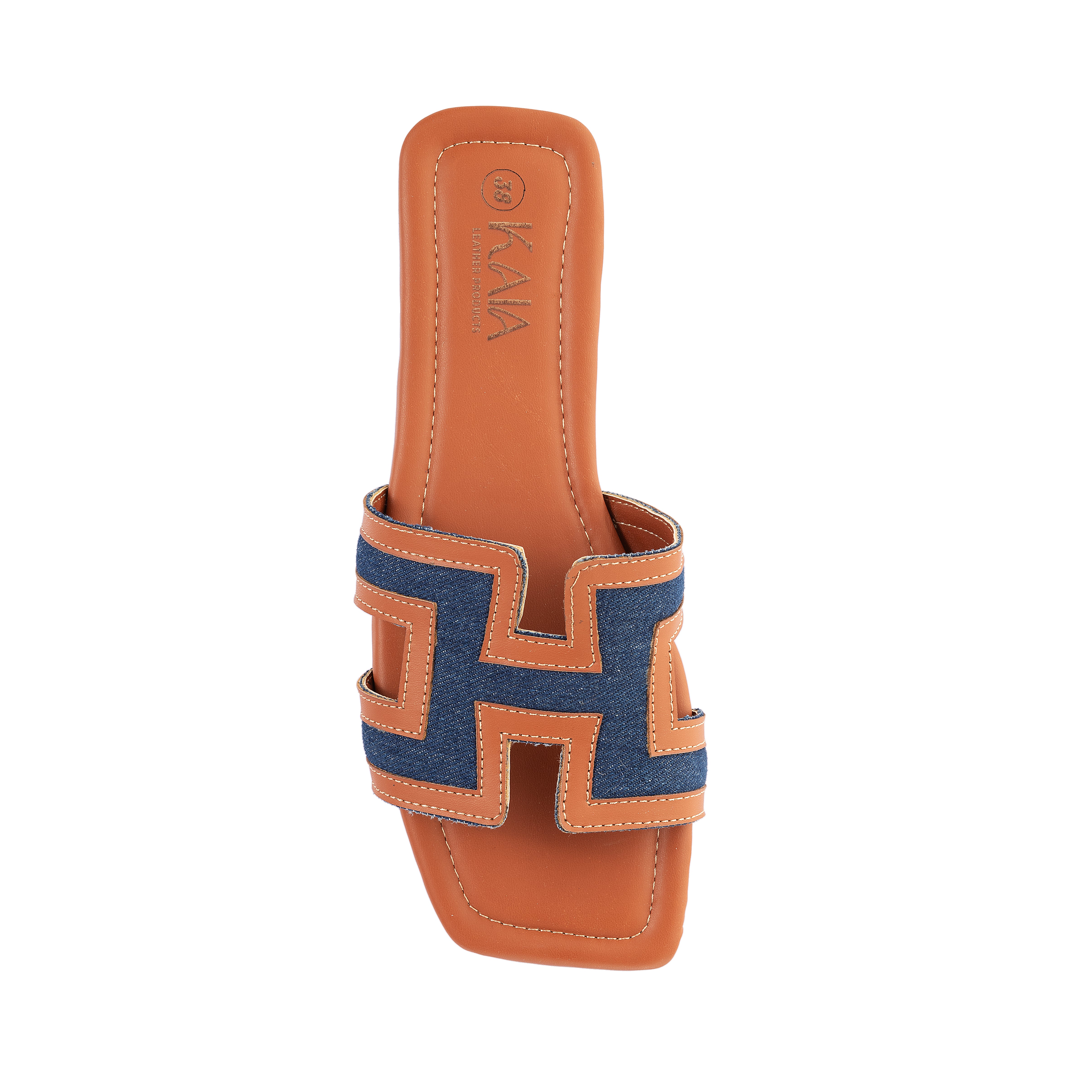 Zigzag Strap Slipper