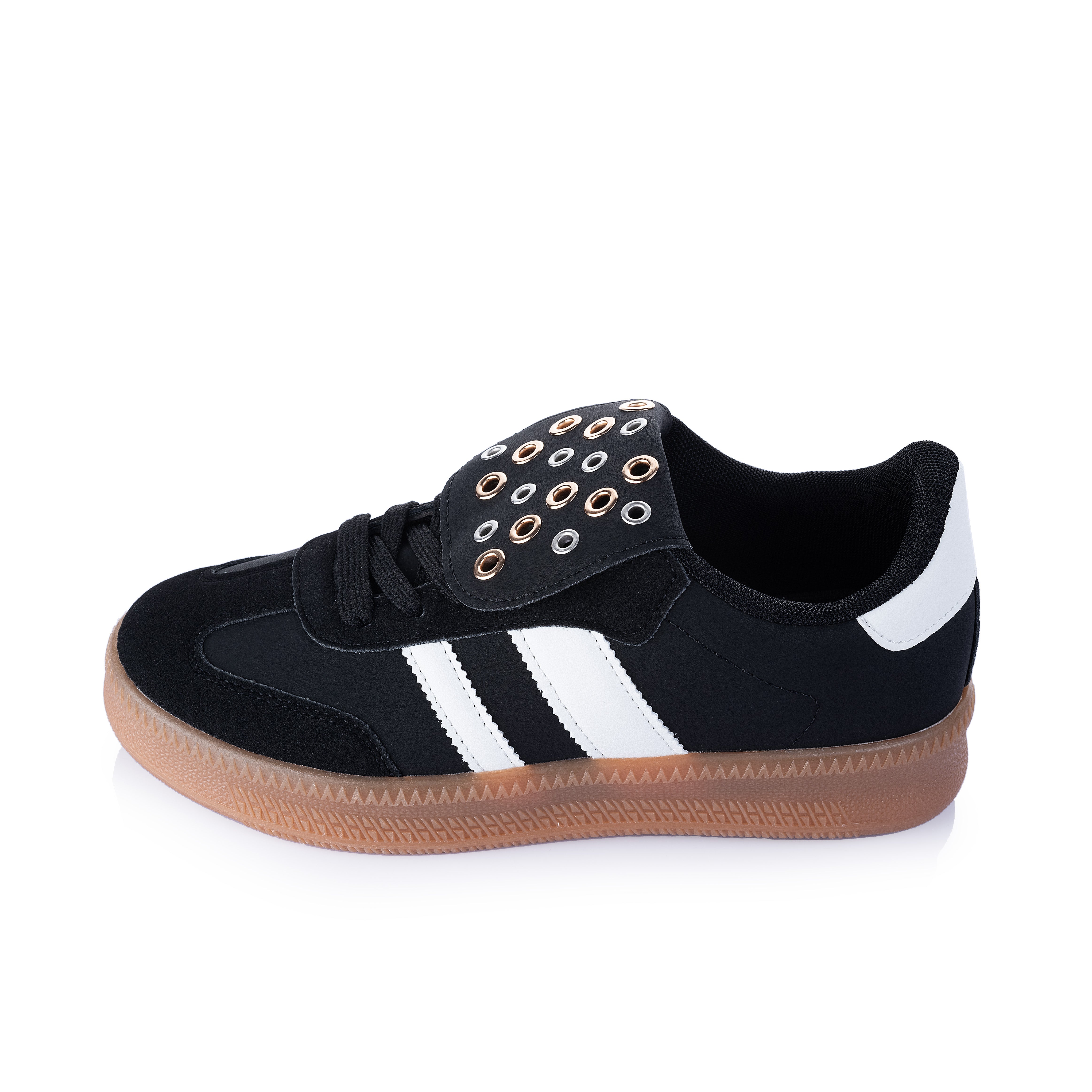 Studded Grommets Sneaker