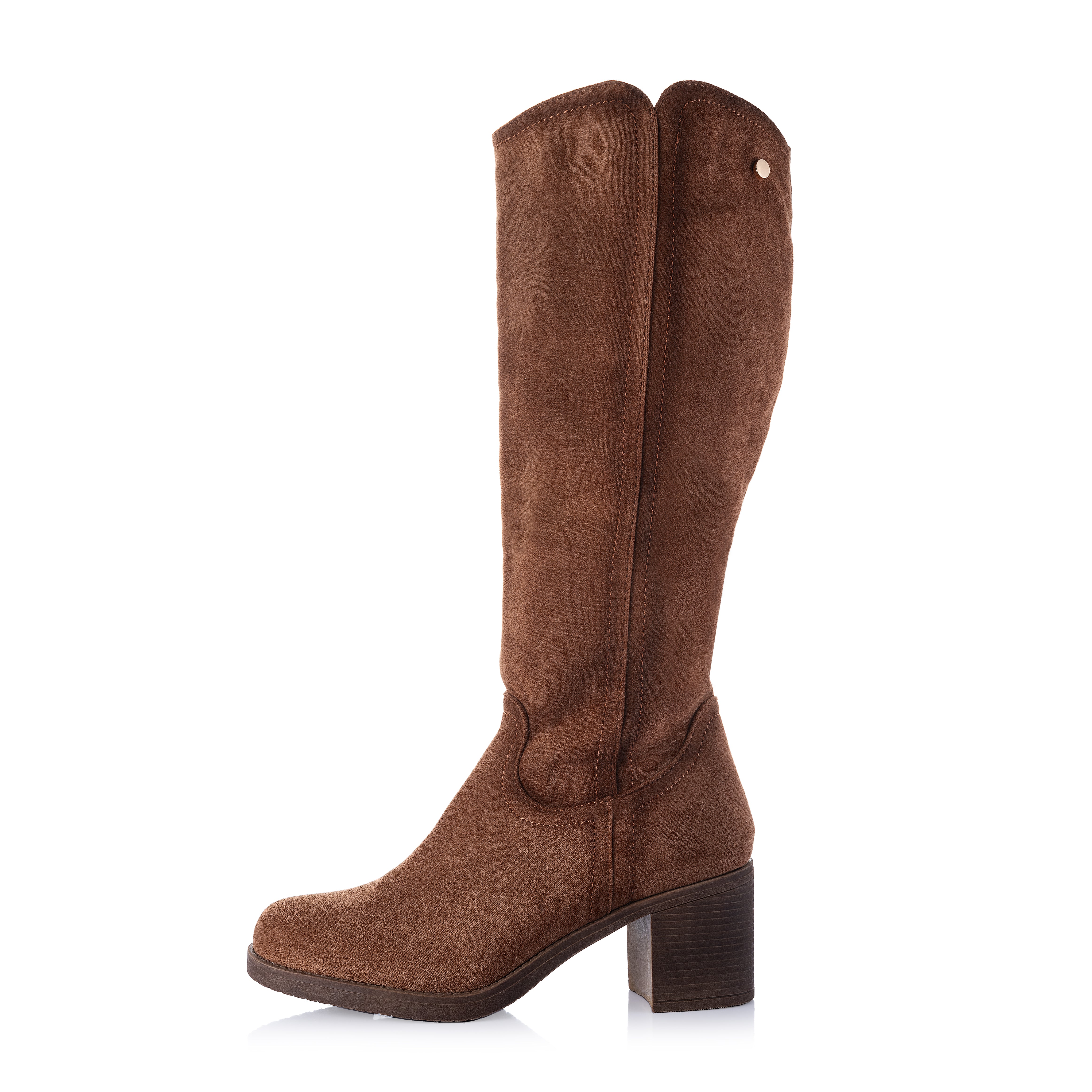 SUEDE WIDE CALF BOOTS