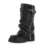 Zip Belt Boot