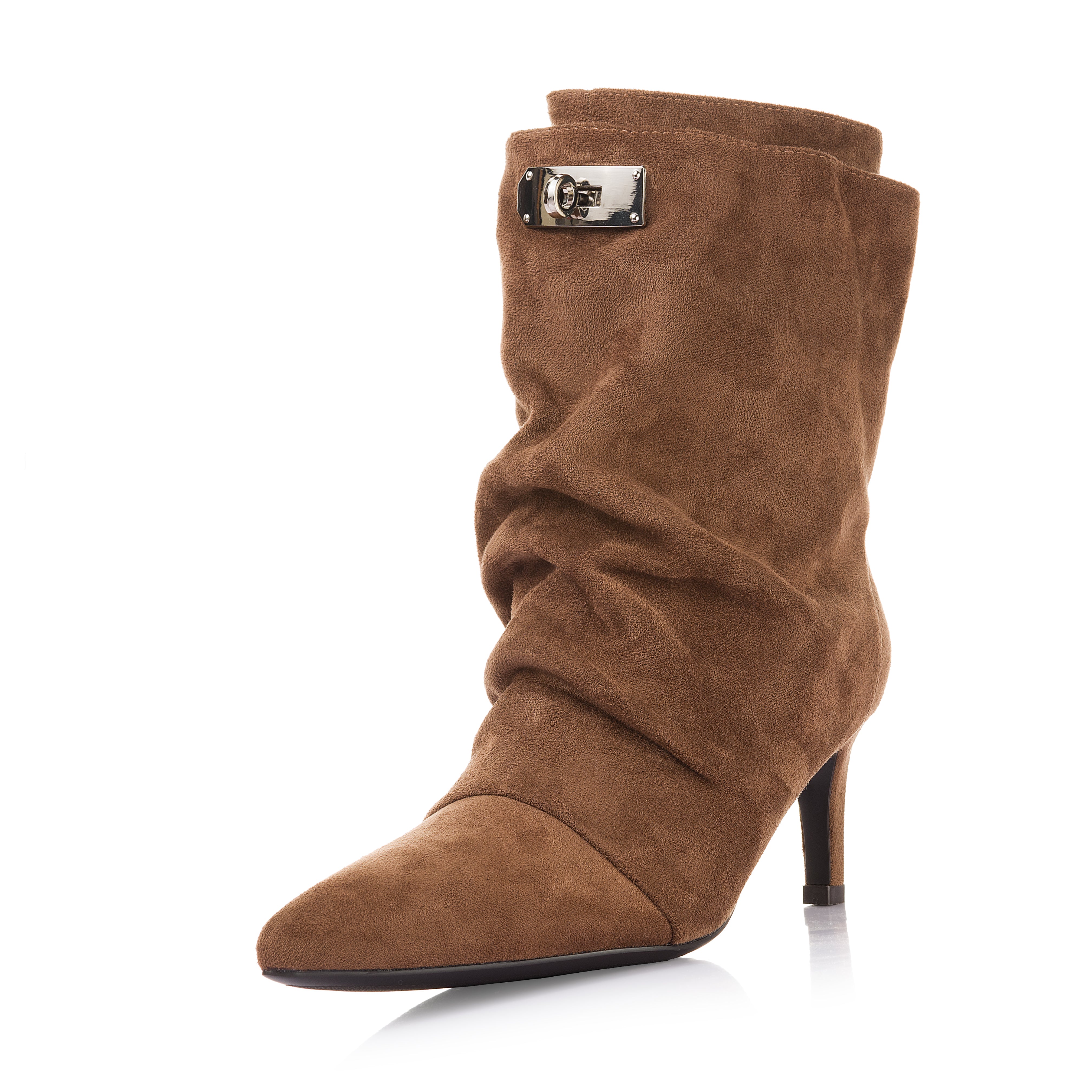 Clasp Suede Boot