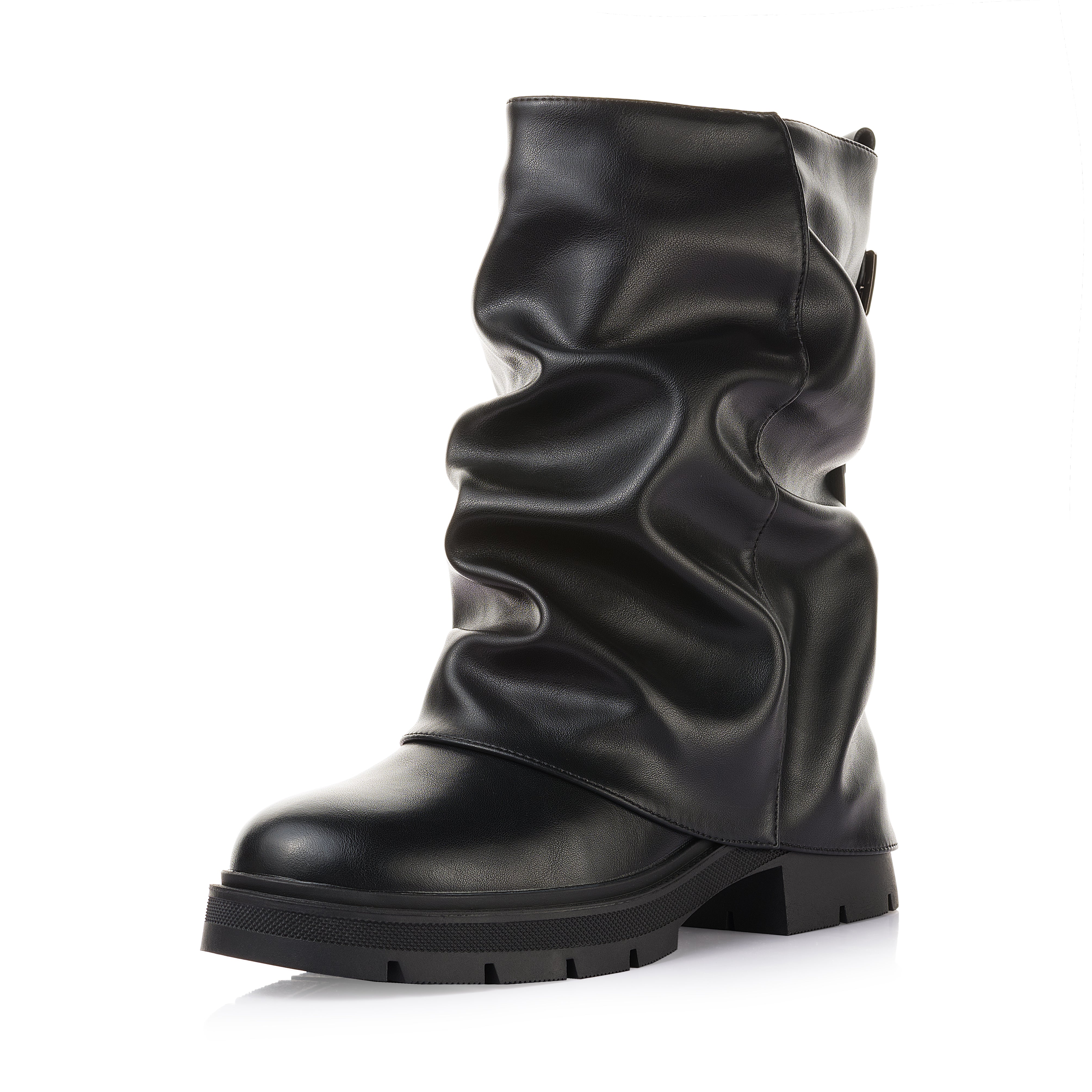 Buckle Platform Boot