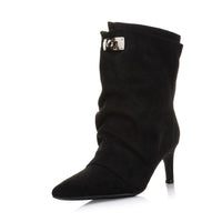 Clasp Suede Boot