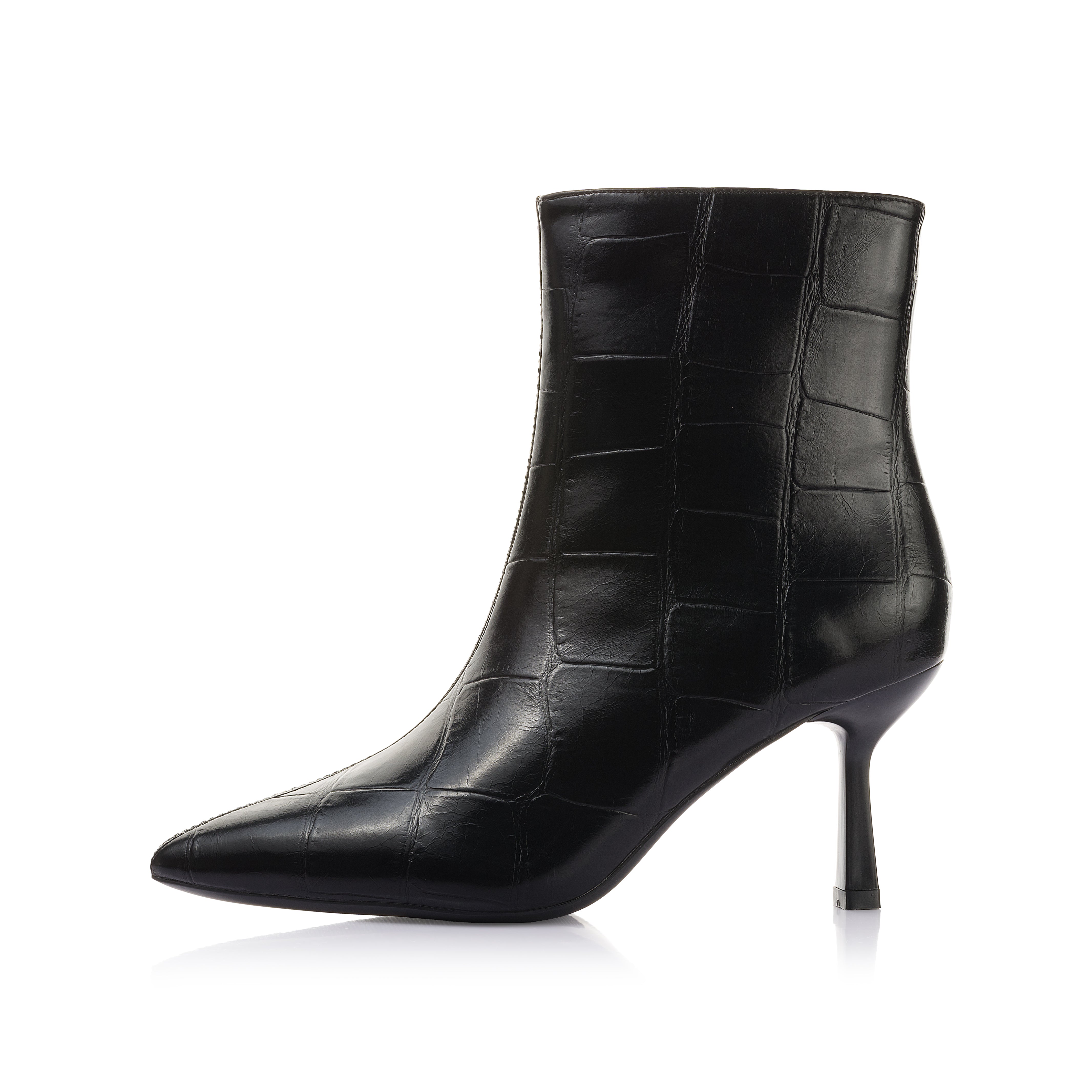 Embossed Heel Boot