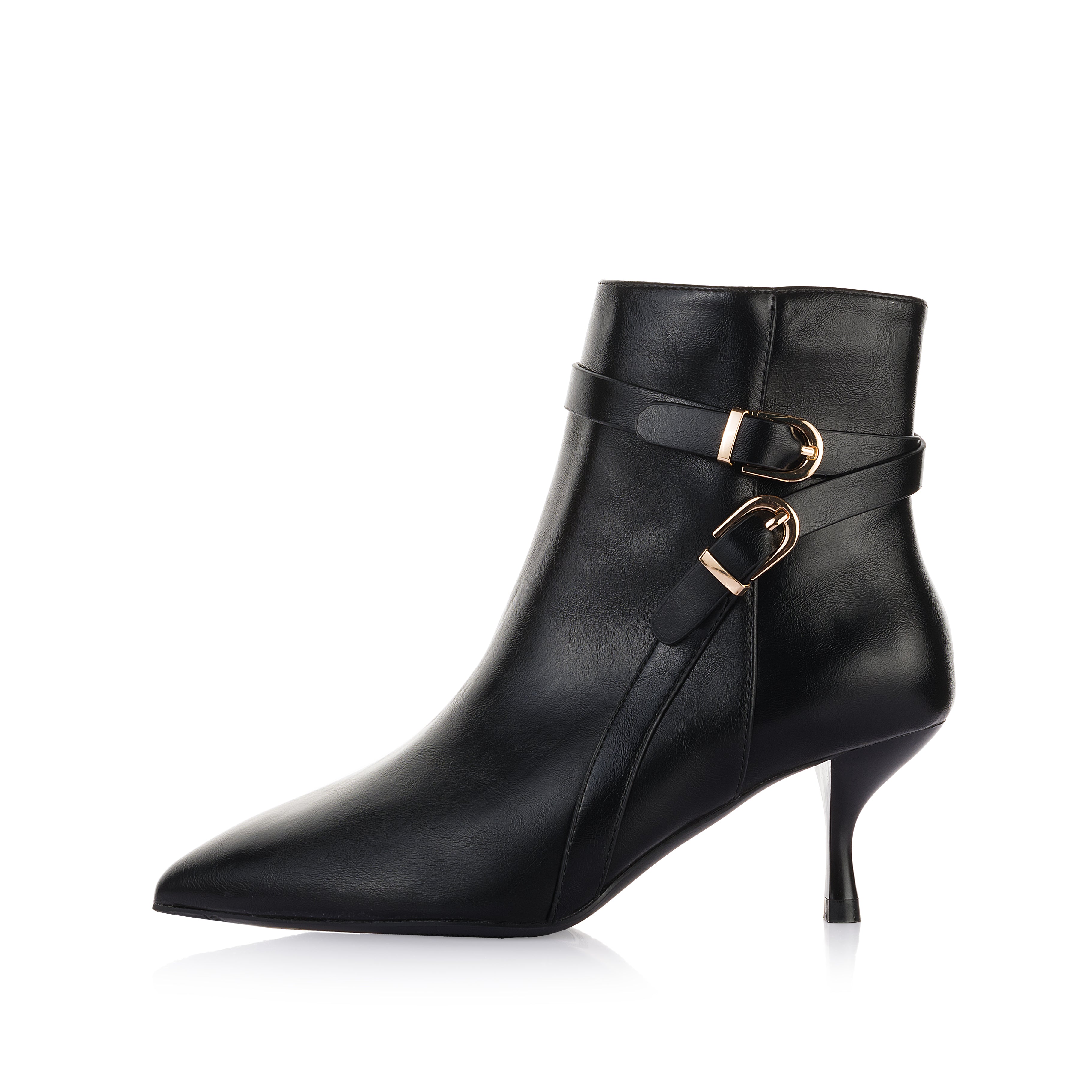 Double Buckle Pointed Boot