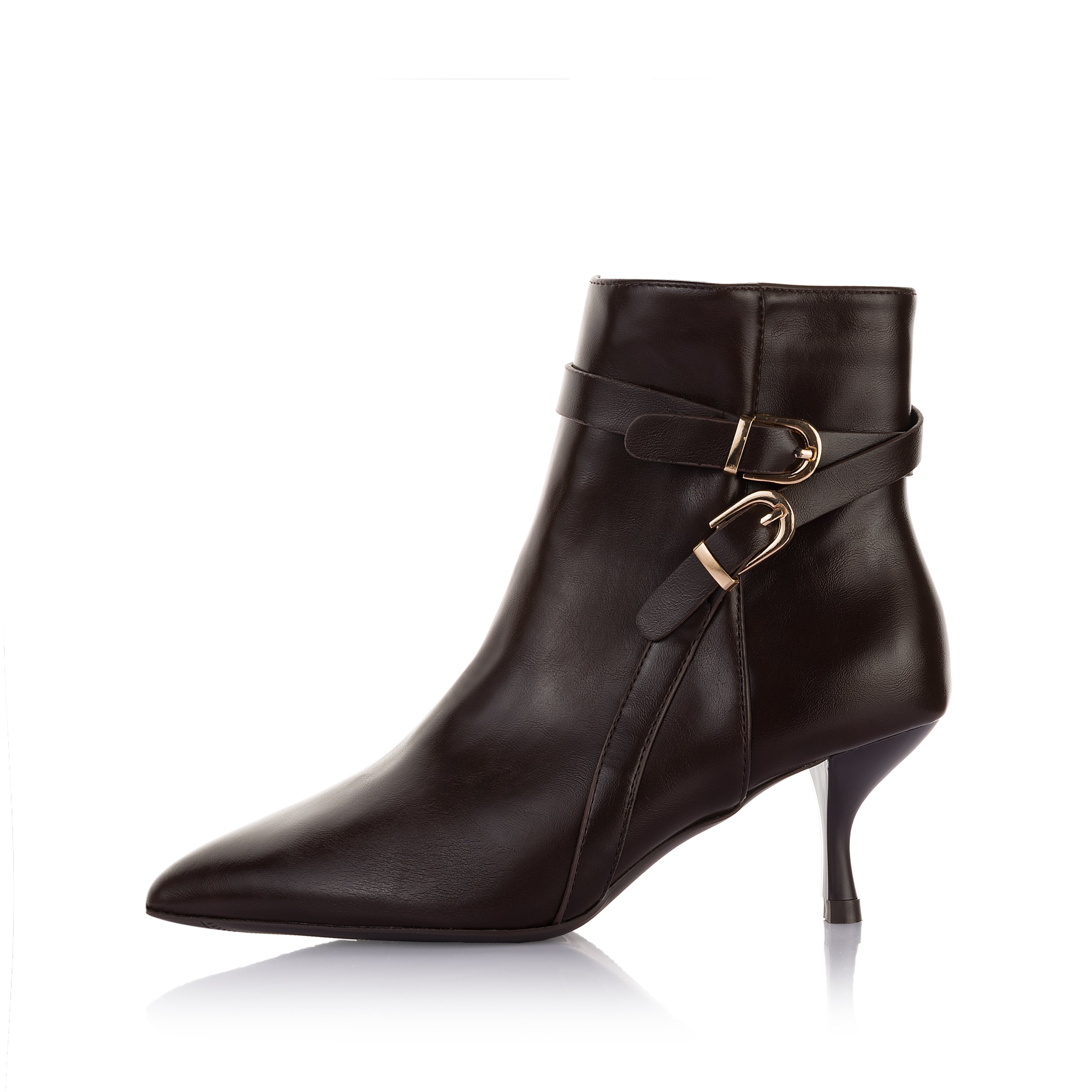 Double Buckle Pointed Boot