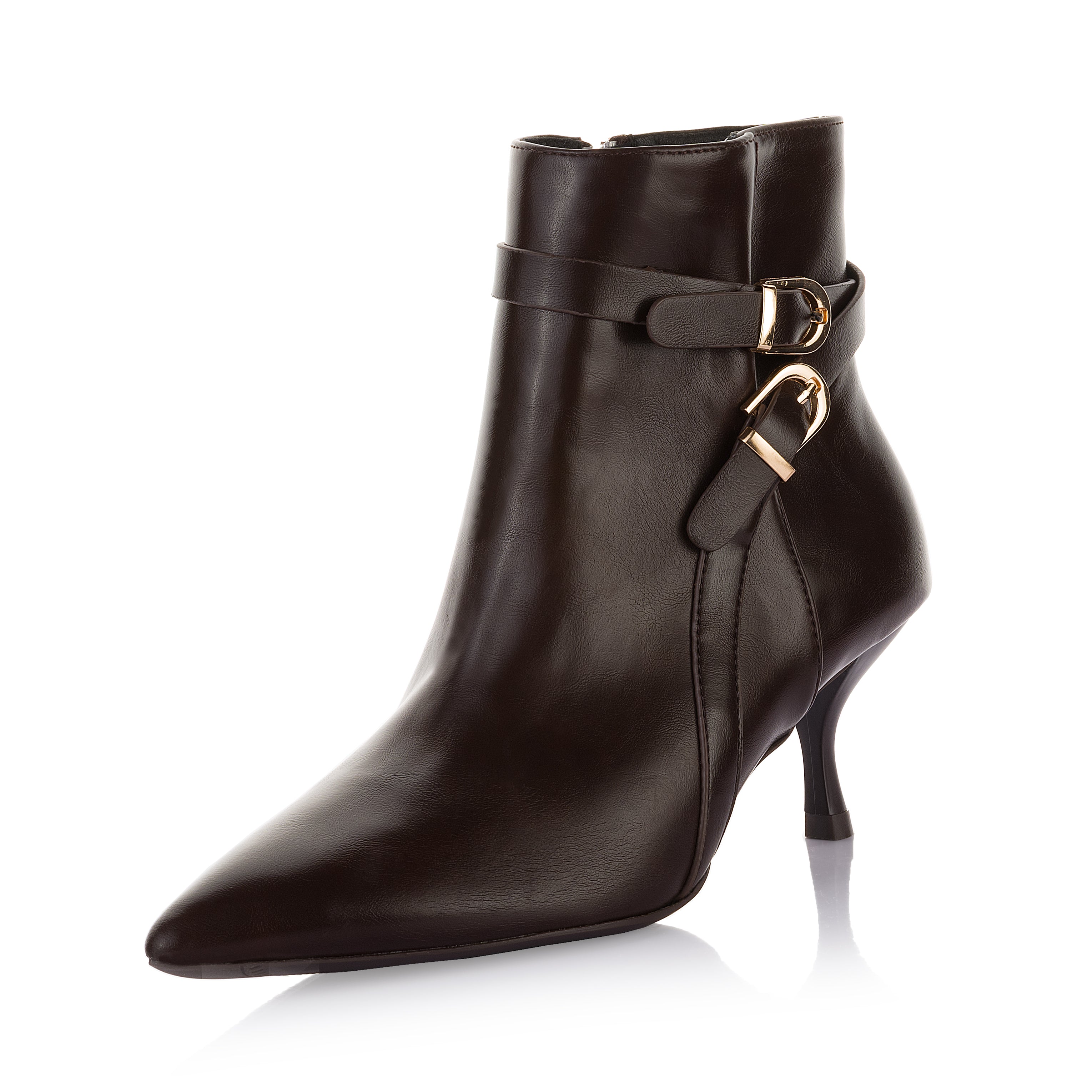 Double Buckle Pointed Boot