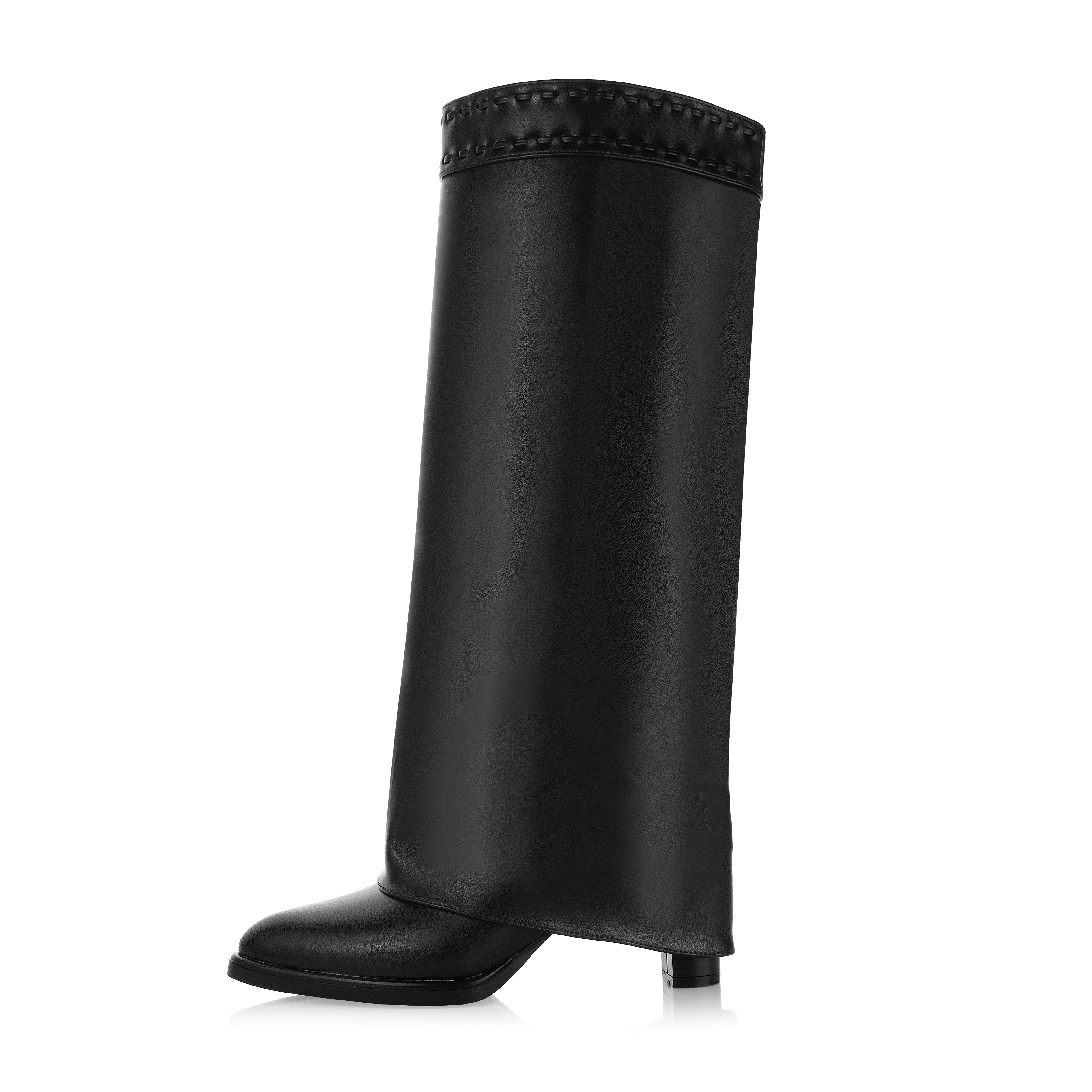 Stitched Fold Boot