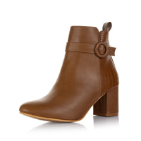 Buckle Strap Ankle Boots