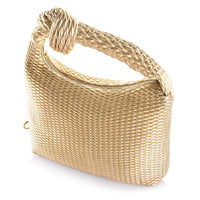 Woven Glam Bag