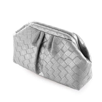 Metallic Woven Clutch