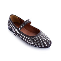 Studded Elegance Ballerina