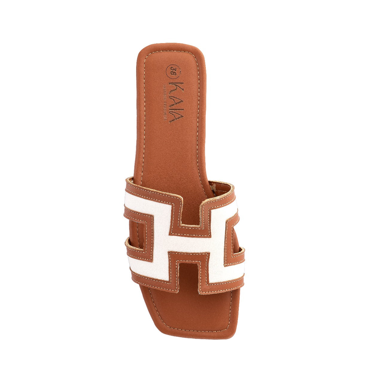 Zigzag Strap Slipper