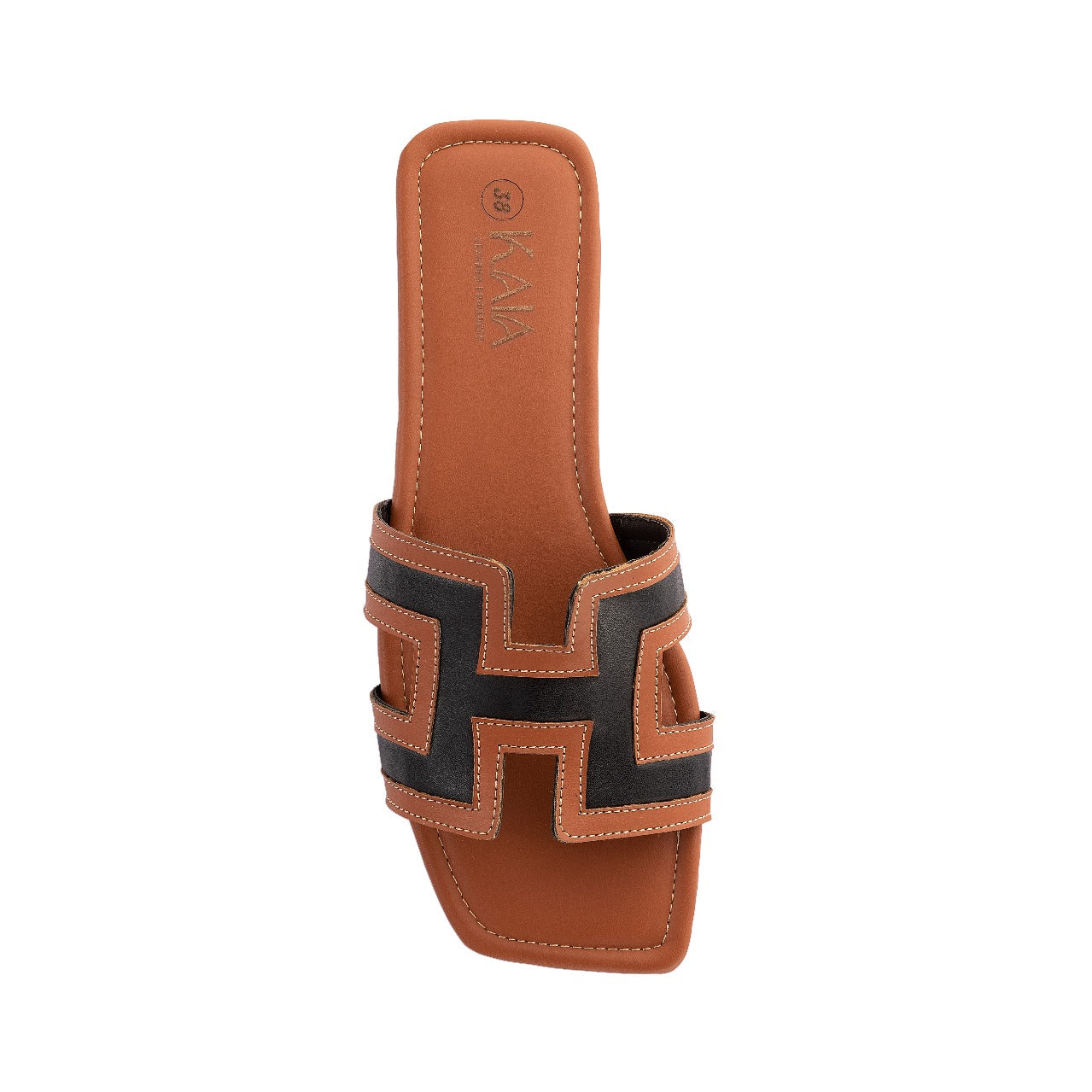 Zigzag Strap Slipper