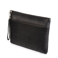 Textured Wristlet Pouch