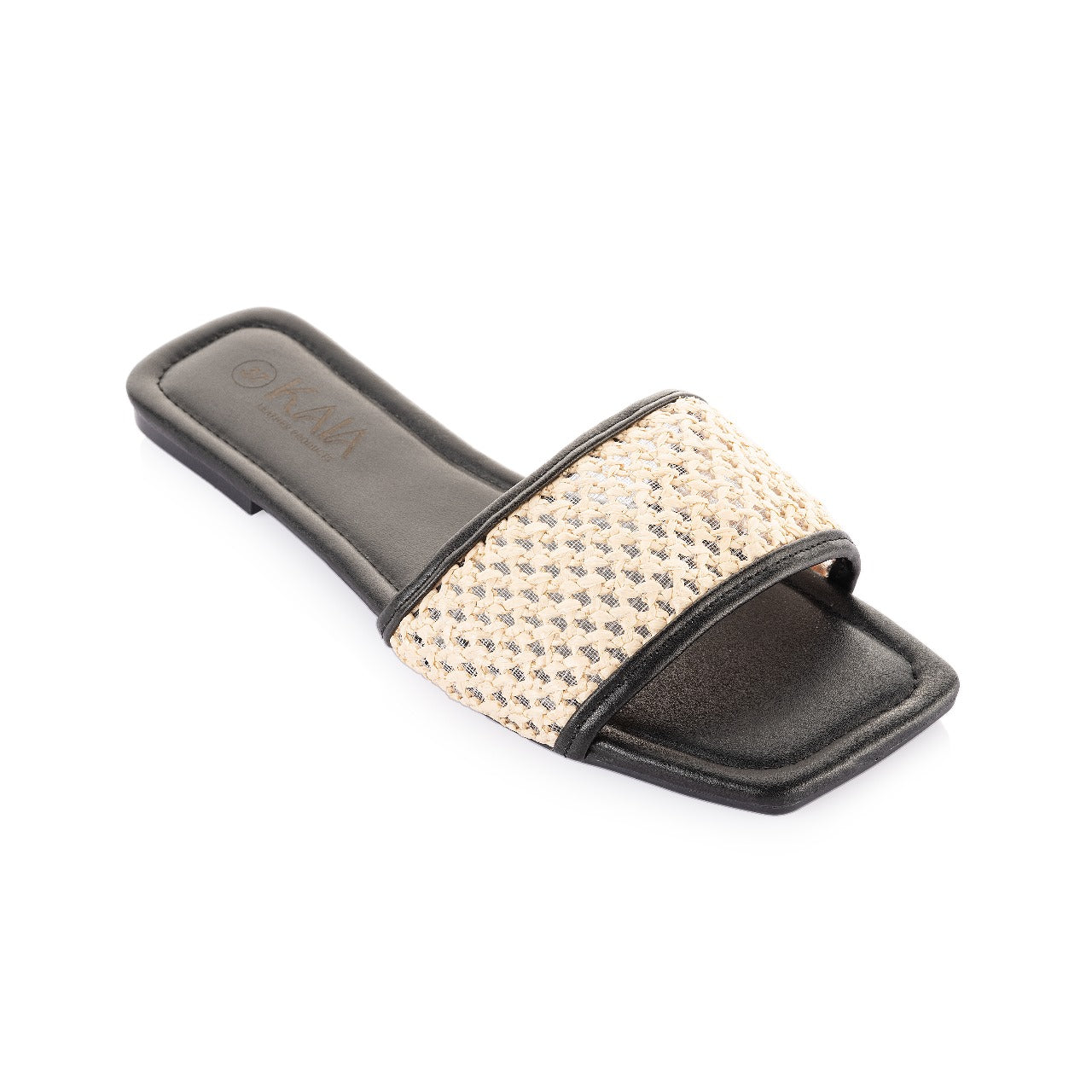 Woven Rattan Slippers
