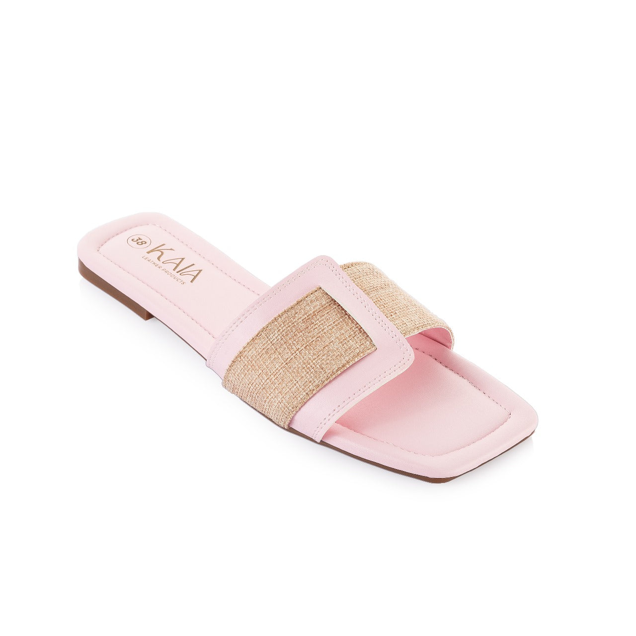 Rattan Belted Slipper