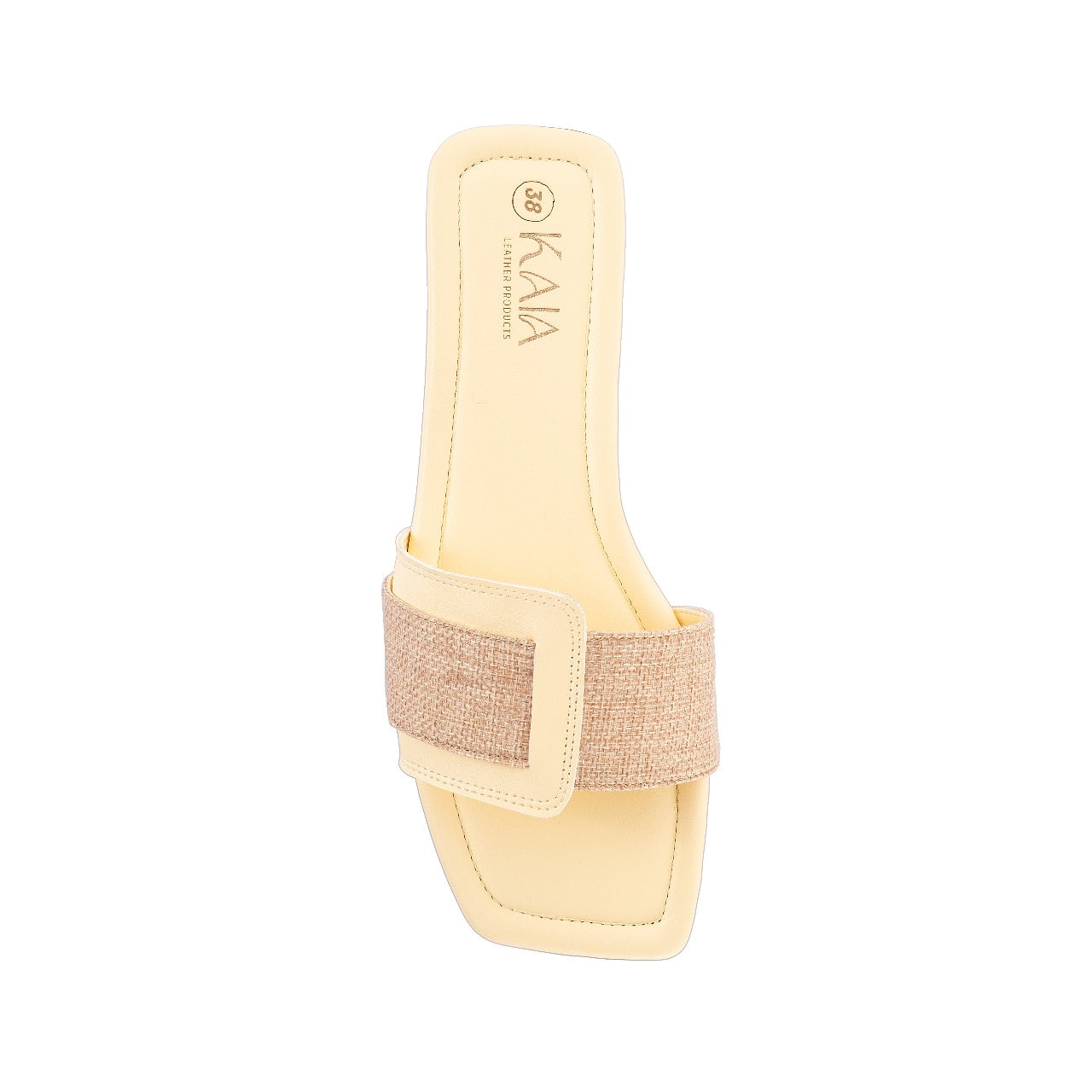 Rattan Belted Slipper
