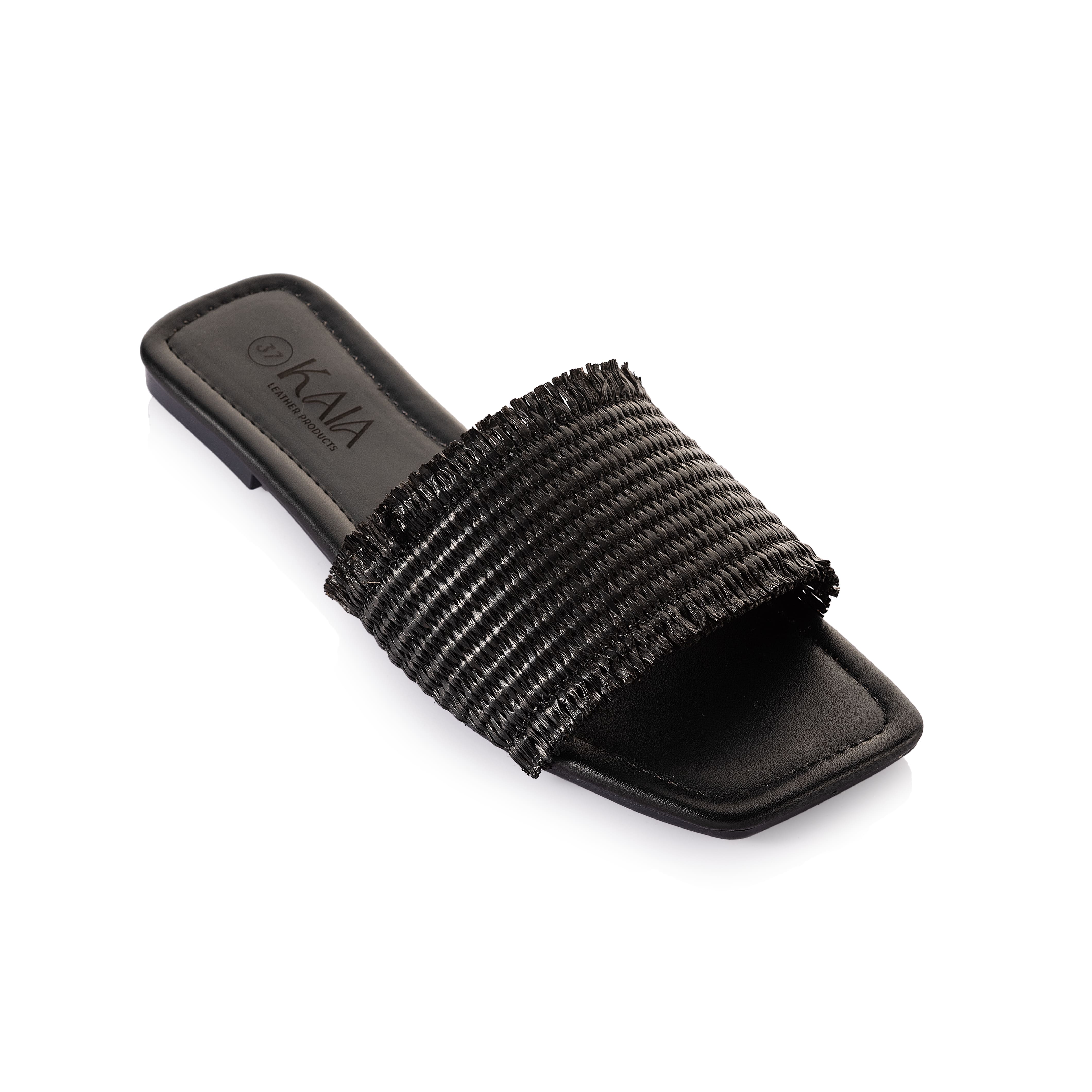 Raffia Slipper